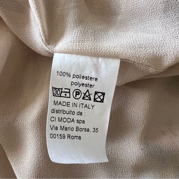 KATE L'ALTRAMODA Vibrant High Heel Print Dress Size M - Picture 8 of 8